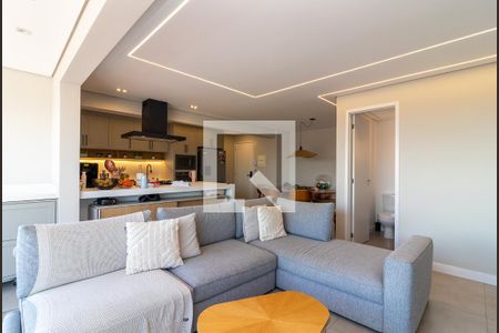 Sala de Estar de apartamento à venda com 2 quartos, 83m² em Chora Menino, São Paulo