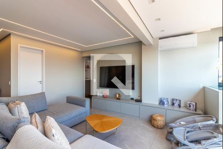 Sala de Estar de apartamento à venda com 2 quartos, 83m² em Chora Menino, São Paulo