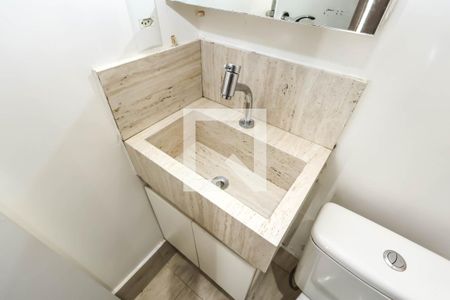 Banheiro de kitnet/studio à venda com 1 quarto, 22m² em Vila Mariana, São Paulo
