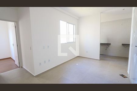 Sala de apartamento para alugar com 2 quartos, 47m² em Palmeiras, Belo Horizonte
