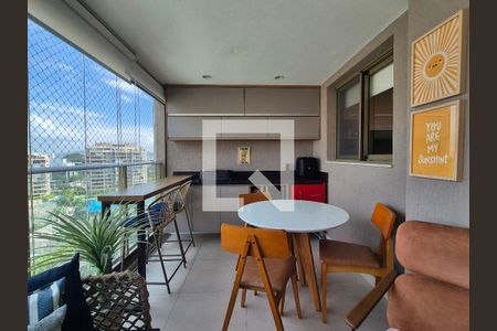 Varanda da Sala de apartamento à venda com 2 quartos, 125m² em Barra da Tijuca, Rio de Janeiro