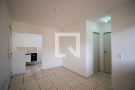 Sala  de apartamento para alugar com 2 quartos, 40m² em Residencial Cristal, Votorantim