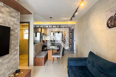 Sala de apartamento à venda com 3 quartos, 64m² em Nova Petrópolis, São Bernardo do Campo