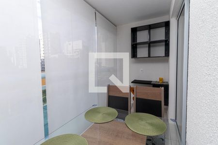 Varanda Gourmet de apartamento para alugar com 1 quarto, 33m² em Barra Funda, São Paulo