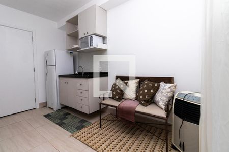 Sala de apartamento para alugar com 1 quarto, 33m² em Barra Funda, São Paulo