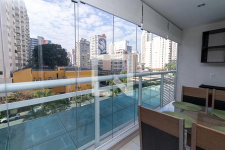 Varanda Gourmet de apartamento para alugar com 1 quarto, 33m² em Barra Funda, São Paulo