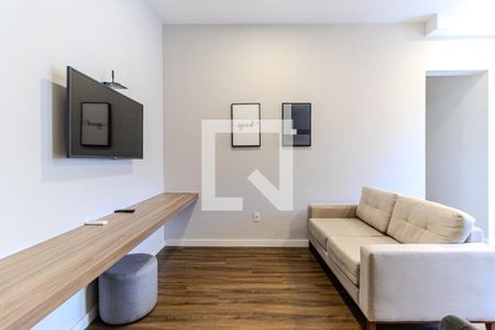 Sala de apartamento para alugar com 1 quarto, 35m² em Santa Cecilia, São Paulo