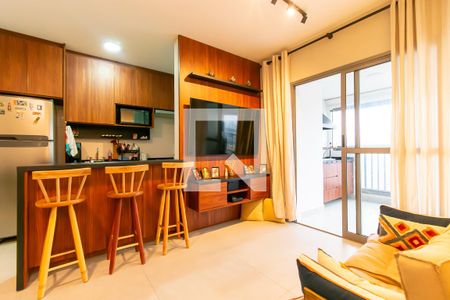 Sala de apartamento para alugar com 2 quartos, 65m² em Vila Ema, São Paulo