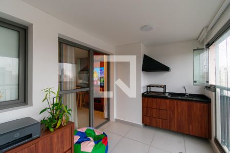 Varanda gourmet de apartamento para alugar com 2 quartos, 65m² em Vila Ema, São Paulo