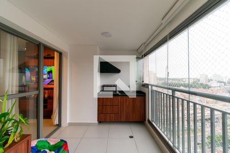 Varanda gourmet de apartamento para alugar com 2 quartos, 65m² em Vila Ema, São Paulo