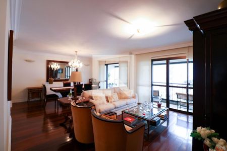 Sala de apartamento à venda com 4 quartos, 188m² em Campo Belo, São Paulo