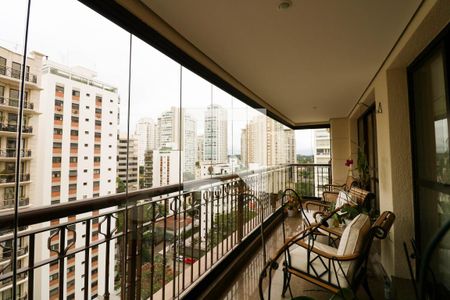 Varanda de apartamento à venda com 4 quartos, 188m² em Campo Belo, São Paulo