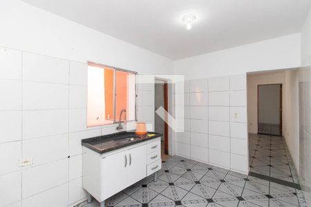 Cozinha de casa para alugar com 1 quarto, 50m² em Vila Maria Alta, São Paulo