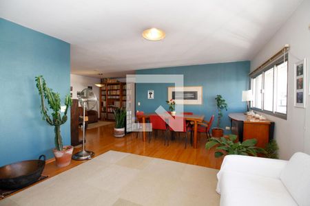 Sala de Estar e Jantar de apartamento à venda com 4 quartos, 175m² em Jardim Paulista, São Paulo