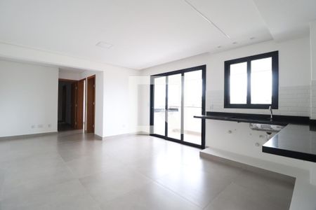Sala/Cozinha de apartamento para alugar com 2 quartos, 68m² em Daniel Fonseca, Uberlândia