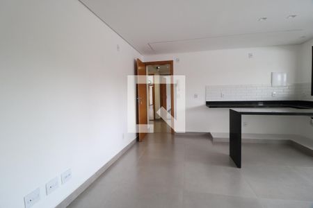 Sala/Cozinha de apartamento para alugar com 2 quartos, 63m² em Daniel Fonseca, Uberlândia