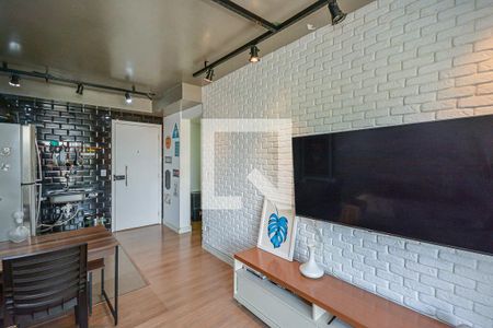 Sala/Cozinha de apartamento à venda com 1 quarto, 39m² em Vila Castelo, São Paulo