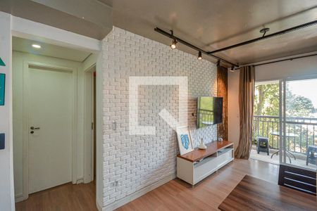 Sala/Cozinha de apartamento à venda com 1 quarto, 39m² em Vila Castelo, São Paulo