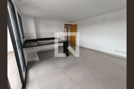 Sala/Cozinha de apartamento para alugar com 2 quartos, 68m² em Daniel Fonseca, Uberlândia