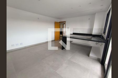 Sala/Cozinha de apartamento para alugar com 2 quartos, 68m² em Daniel Fonseca, Uberlândia