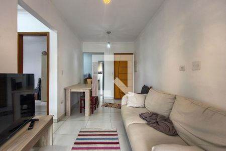 Sala de apartamento para alugar com 2 quartos, 42m² em Vila Assuncao, Praia Grande
