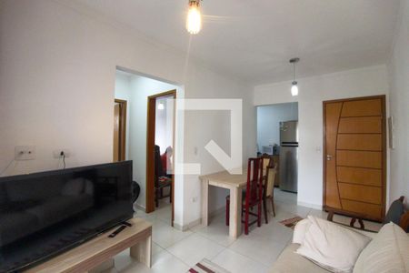 Sala de apartamento para alugar com 2 quartos, 42m² em Vila Assuncao, Praia Grande