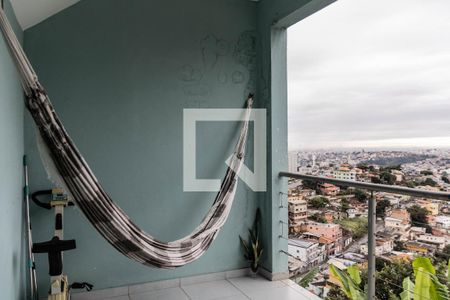 Varanda da Suíte de casa à venda com 4 quartos, 360m² em Palmeiras, Belo Horizonte