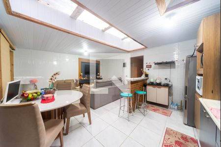 Sala/Cozinha de casa para alugar com 3 quartos, 90m² em Estalagem, Viamão