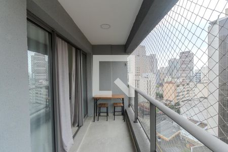 Sacada de apartamento à venda com 1 quarto, 48m² em Consolação, São Paulo