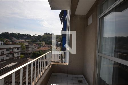 Varanda da Sala de apartamento para alugar com 3 quartos, 110m² em Praça Seca, Rio de Janeiro