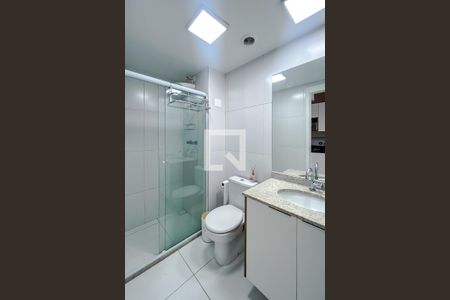 Banheiro de kitnet/studio à venda com 1 quarto, 25m² em Pompeia, São Paulo