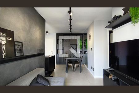 Sala de apartamento à venda com 1 quarto, 59m² em Chácara Klabin, São Paulo