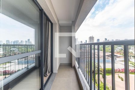 Varanda de kitnet/studio à venda com 1 quarto, 29m² em Vila Cordeiro, São Paulo