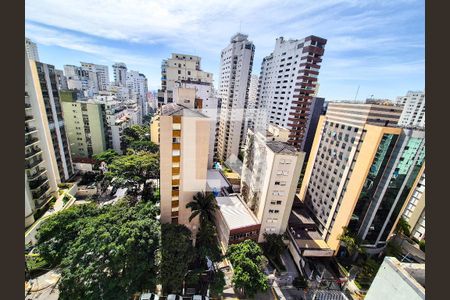 Vista da Sala de apartamento para alugar com 3 quartos, 123m² em Santa Cecilia, São Paulo
