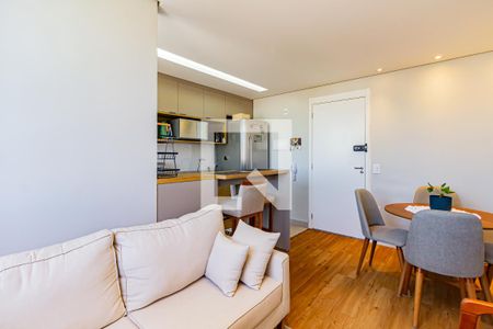 Sala/Cozinha de apartamento à venda com 2 quartos, 43m² em Santo Amaro, São Paulo