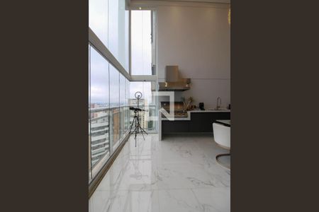 Varanda da Sala de apartamento para alugar com 4 quartos, 200m² em Vila Andrade, São Paulo
