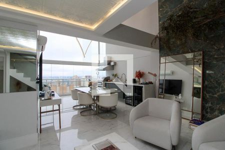 Sala de estar de apartamento para alugar com 4 quartos, 200m² em Vila Andrade, São Paulo
