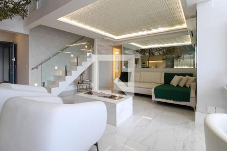 Sala de estar de apartamento para alugar com 4 quartos, 200m² em Vila Andrade, São Paulo