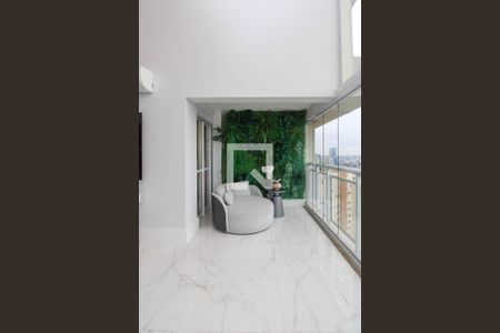 Varanda da Sala de apartamento para alugar com 4 quartos, 200m² em Vila Andrade, São Paulo