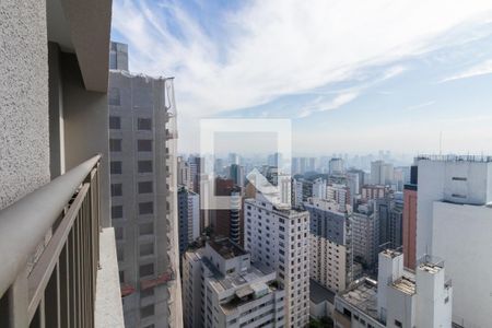 Vista da Sacada do Studio de apartamento para alugar com 1 quarto, 22m² em Perdizes, São Paulo