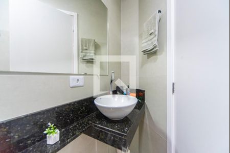 Banheiro de apartamento à venda com 2 quartos, 88m² em Campestre, Santo André