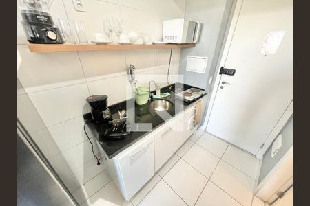 Sala/Quarto/Cozinha de kitnet/studio para alugar com 1 quarto, 20m² em Santana, São Paulo