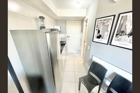 Sala/Quarto/Cozinha de kitnet/studio para alugar com 1 quarto, 20m² em Santana, São Paulo