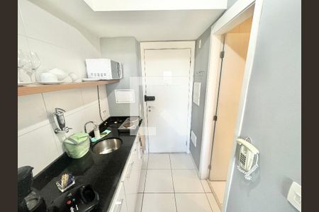 Sala/Quarto/Cozinha de kitnet/studio para alugar com 1 quarto, 20m² em Santana, São Paulo