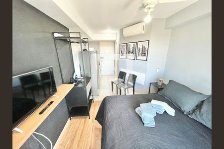 Sala/Quarto/Cozinha de kitnet/studio para alugar com 1 quarto, 20m² em Santana, São Paulo