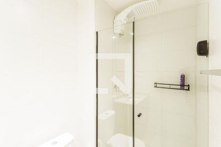 Banheiro de kitnet/studio para alugar com 1 quarto, 24m² em Vila Olímpia, São Paulo