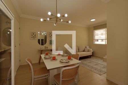 Sala de Jantar de apartamento à venda com 2 quartos, 54m² em Jardim Santo André, Santo André