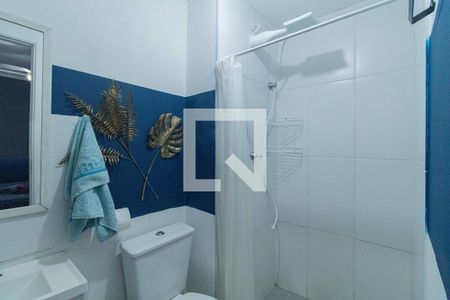 Banheiro da Suíte de apartamento para alugar com 1 quarto, 25m² em Sé, São Paulo