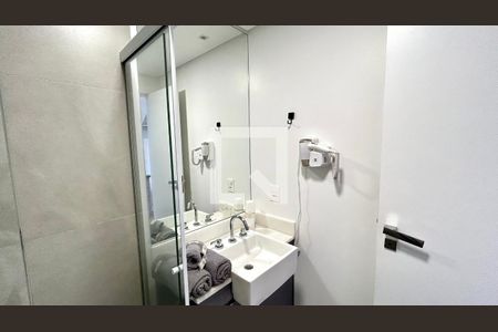 Banheiro de kitnet/studio para alugar com 1 quarto, 29m² em Macedo, Guarulhos