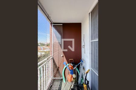 Varanda da Sala de apartamento à venda com 3 quartos, 62m² em Alto do Pari, São Paulo